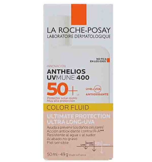 La Roche Posay Anthelios UVMUNE 400 SPF 50+ Tinted Fluid 50 ml .