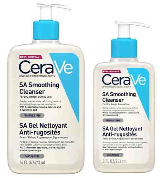 Cerave Smoothing and Renewing SA (Salicylic) Cleanser .