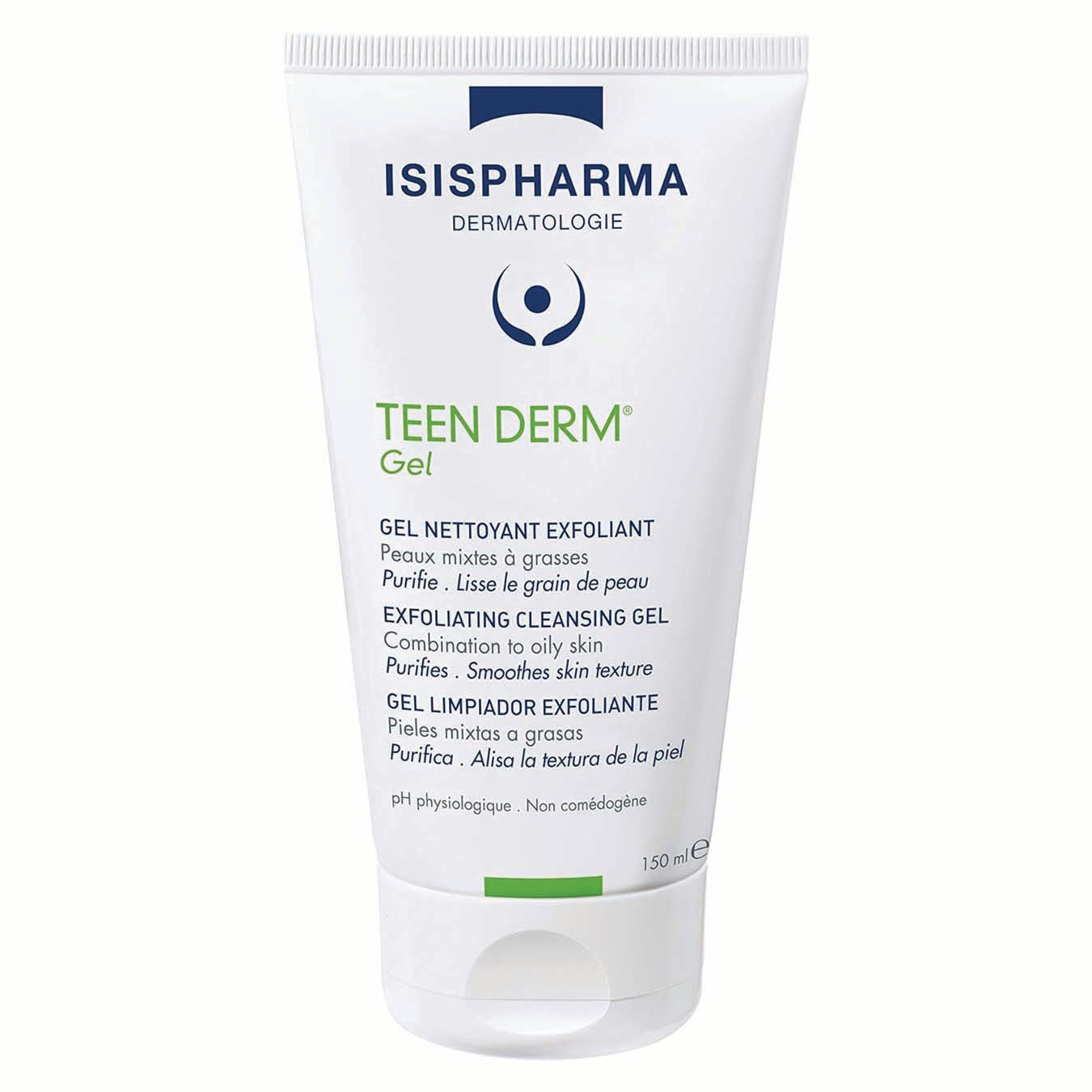 Isis Pharma Teen Derm Exfoliating Cleansing Gel 150 ml.