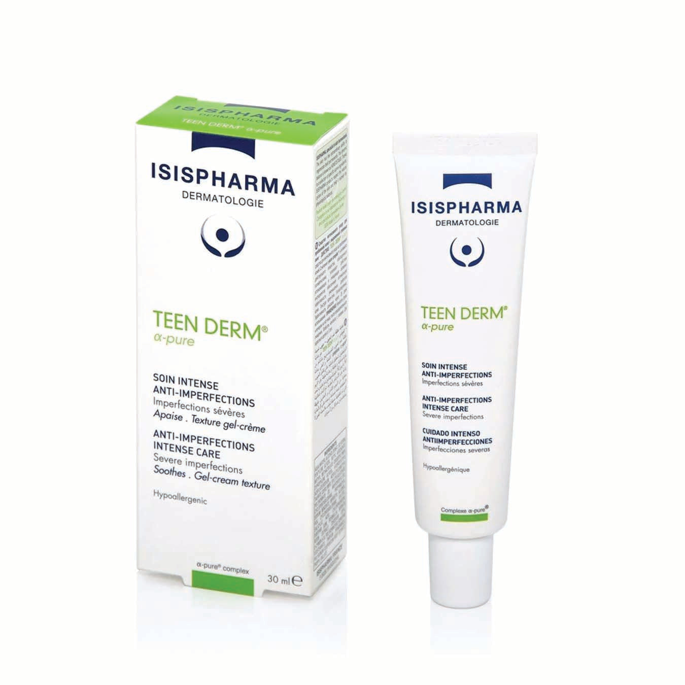 Isis Pharma Teen Derm Alpha Pure Gel Cream 30 ml .