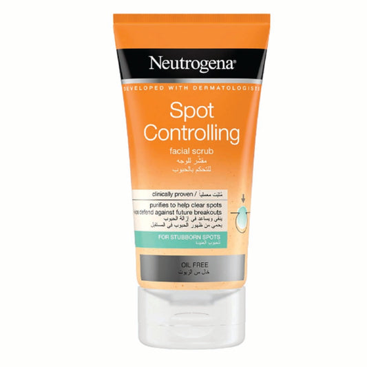 Neutrogena Spot Controlling Facial Scrub 150 ml .