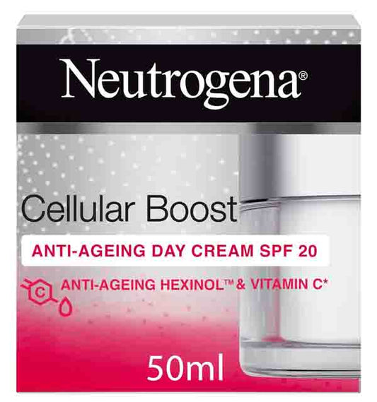 Neutrogena Cellular Boost SPF 20 Anti-Aging Day Cream 50 ml .