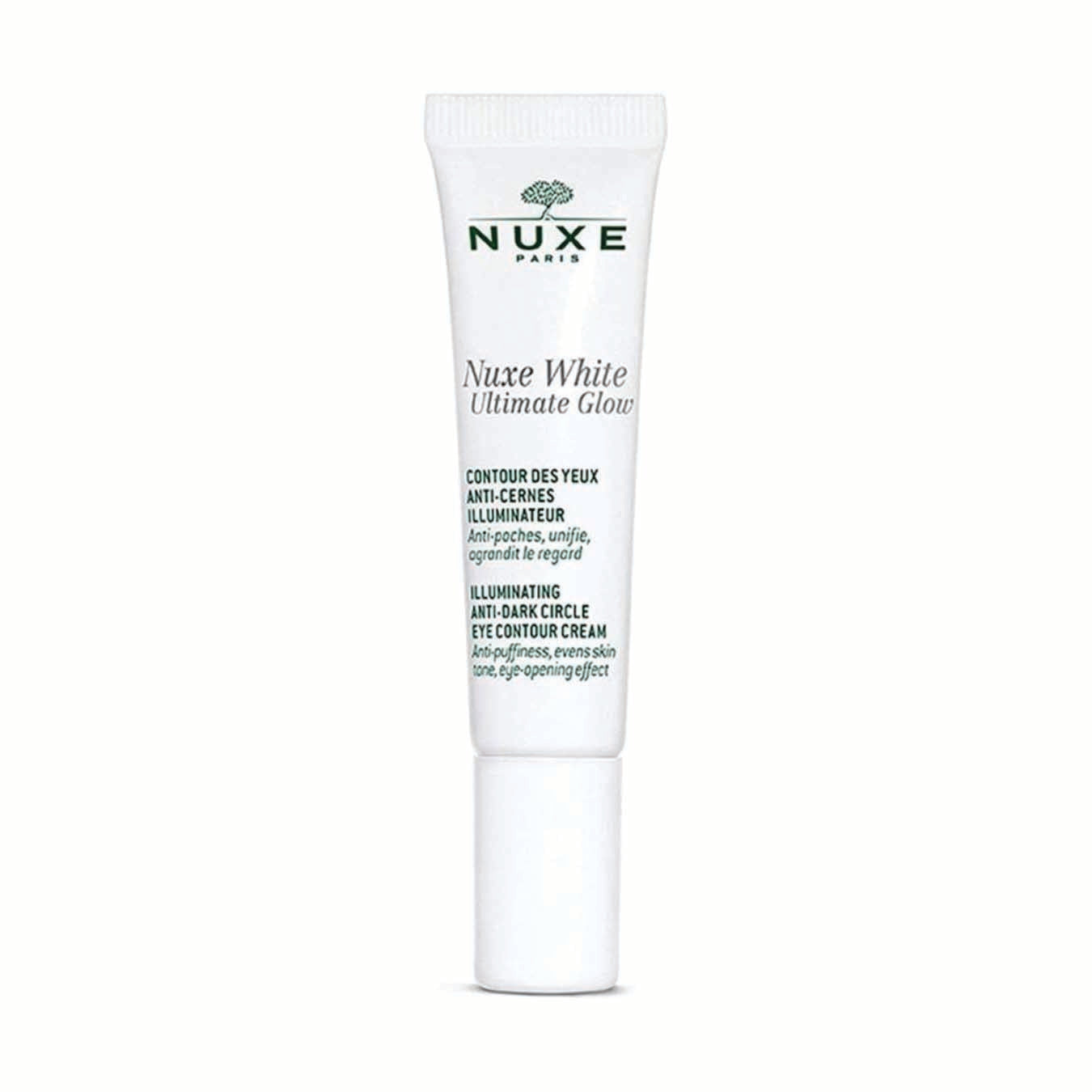 NUXE white ultimate glow eye contour 15ml .