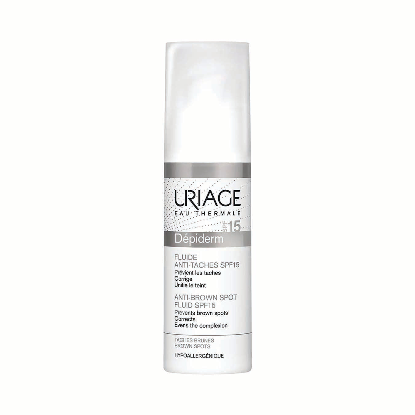 Uriage Dépiderm Anti Brown Spot Fluid SPF 15 30 ml.