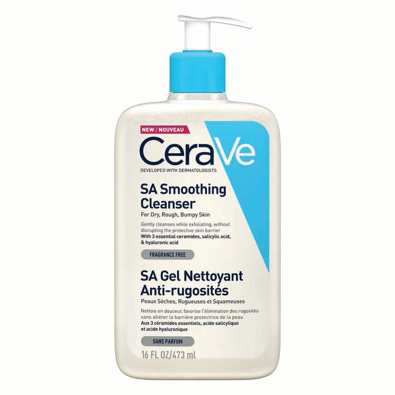 Cerave Smoothing and Renewing SA (Salicylic) Cleanser .