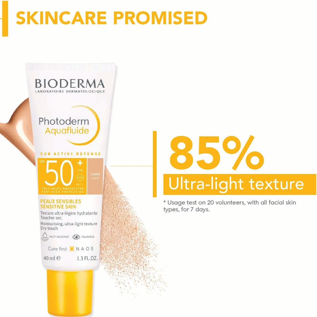 Bioderma Photoderm MAX ِAquaFluid Tinted SPF 50+Tube 40ml .