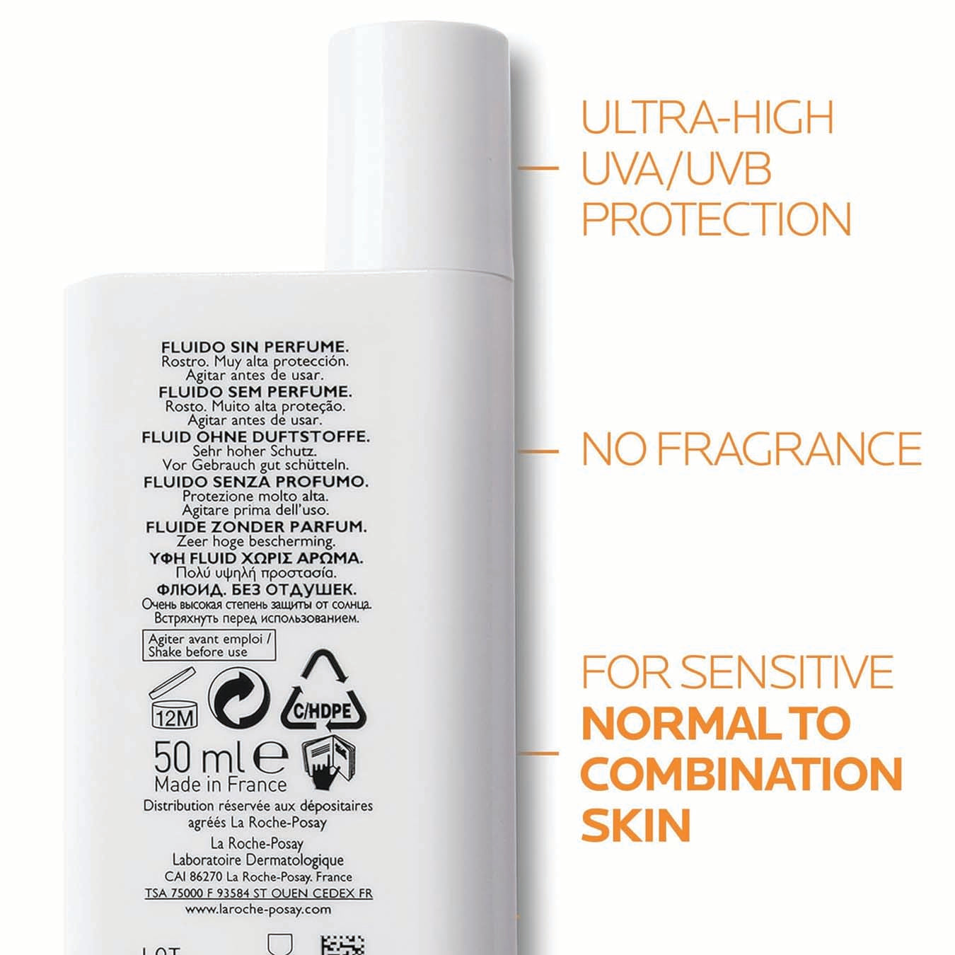 La Roche Posay Anthelios UVMUNE 400 SPF 50+ Fluid 50 ml .