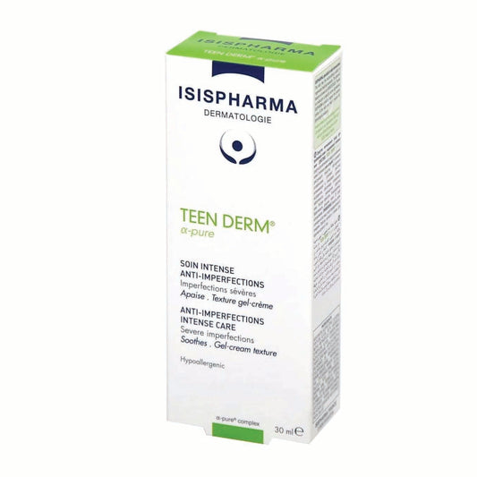 Isis Pharma Teen Derm Alpha Pure Gel Cream 30 ml .