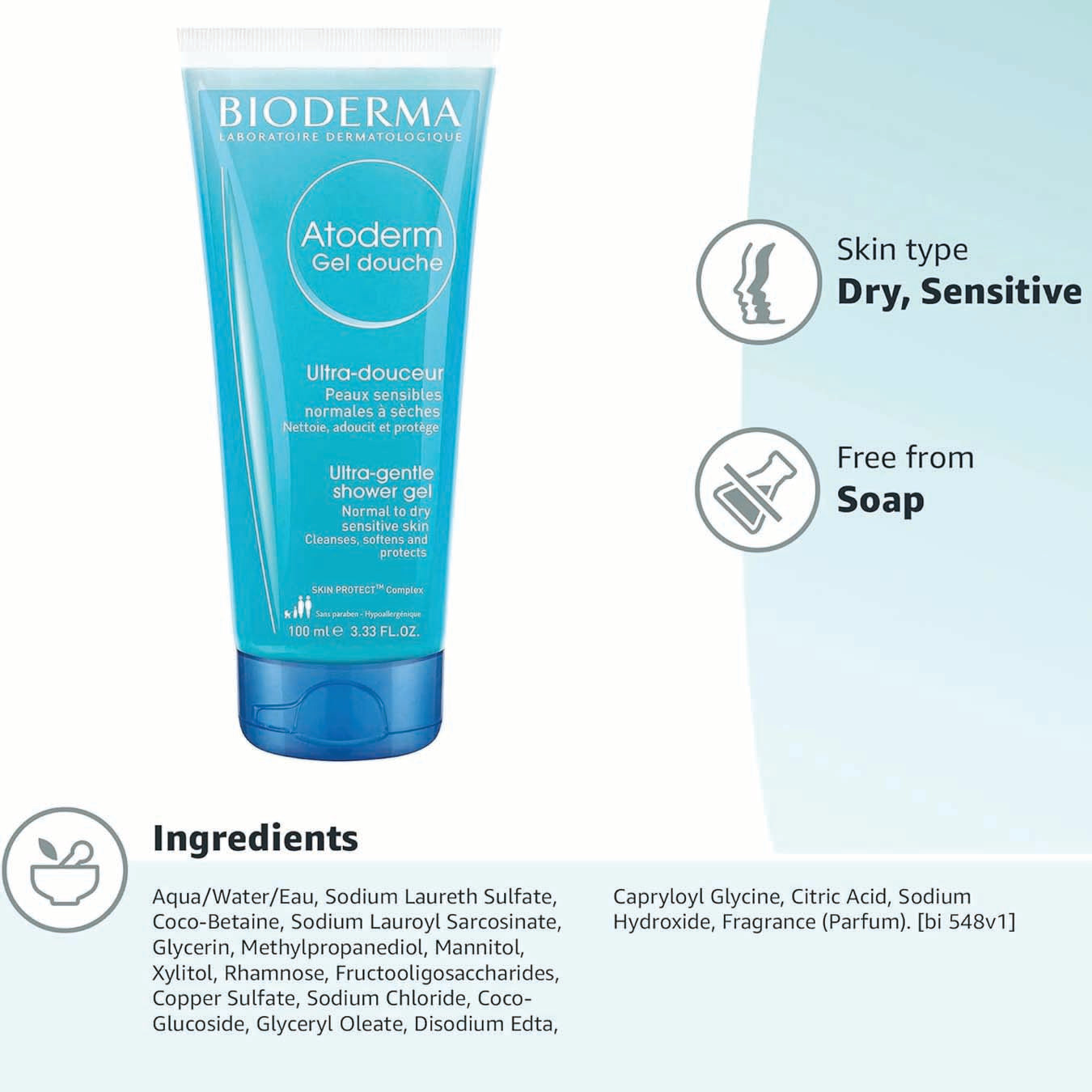 Bioderma Atoderm Gel Douche 200 ml.