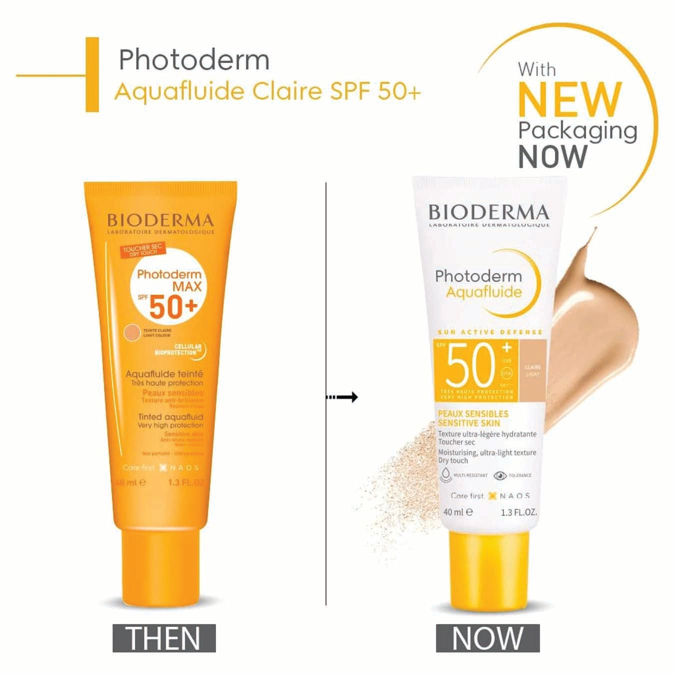 Bioderma Photoderm MAX ِAquaFluid Tinted SPF 50+Tube 40ml .