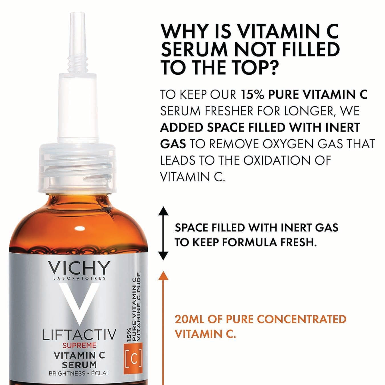 Vichy Liftactiv Supreme Vitamin C Serum 20 ml .